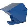 Kippbehälter mit Hochdeckel blau Volumen 400 l. TAKKT Industrial & Packaging GmbH 78269149