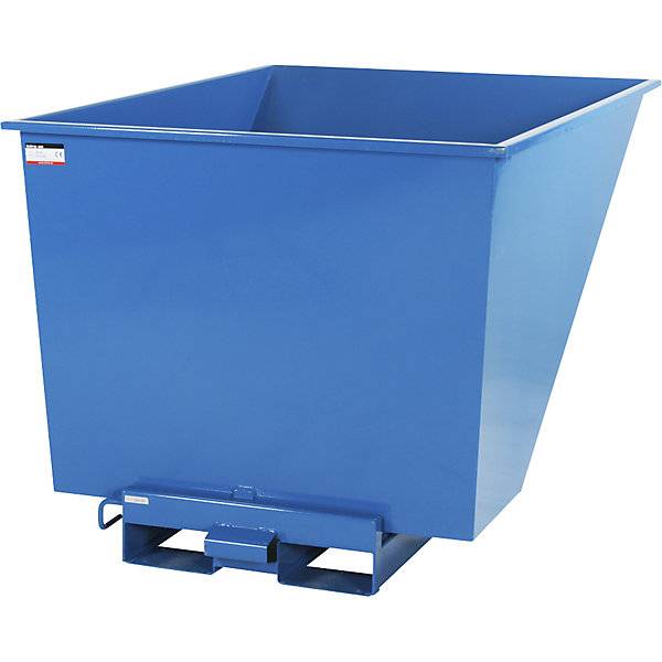 Kippbehälter blau Volumen 1100 l. TAKKT Industrial & Packaging GmbH 78268549-0