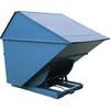 Kippbehälter mit Hochdeckel blau Volumen 2700 l. TAKKT Industrial & Packaging GmbH 78268949