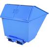 Kippbehälter mit Hochdeckel blau Volumen 1100 l. TAKKT Industrial & Packaging GmbH 78269349