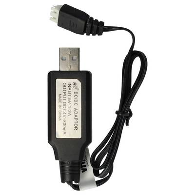 vhbw USB-Ladekabel für RC-Akkus mit JST XH-3P-Anschluss | RC-Modellbau Akkupacks - 60 cm 7,4 V-0