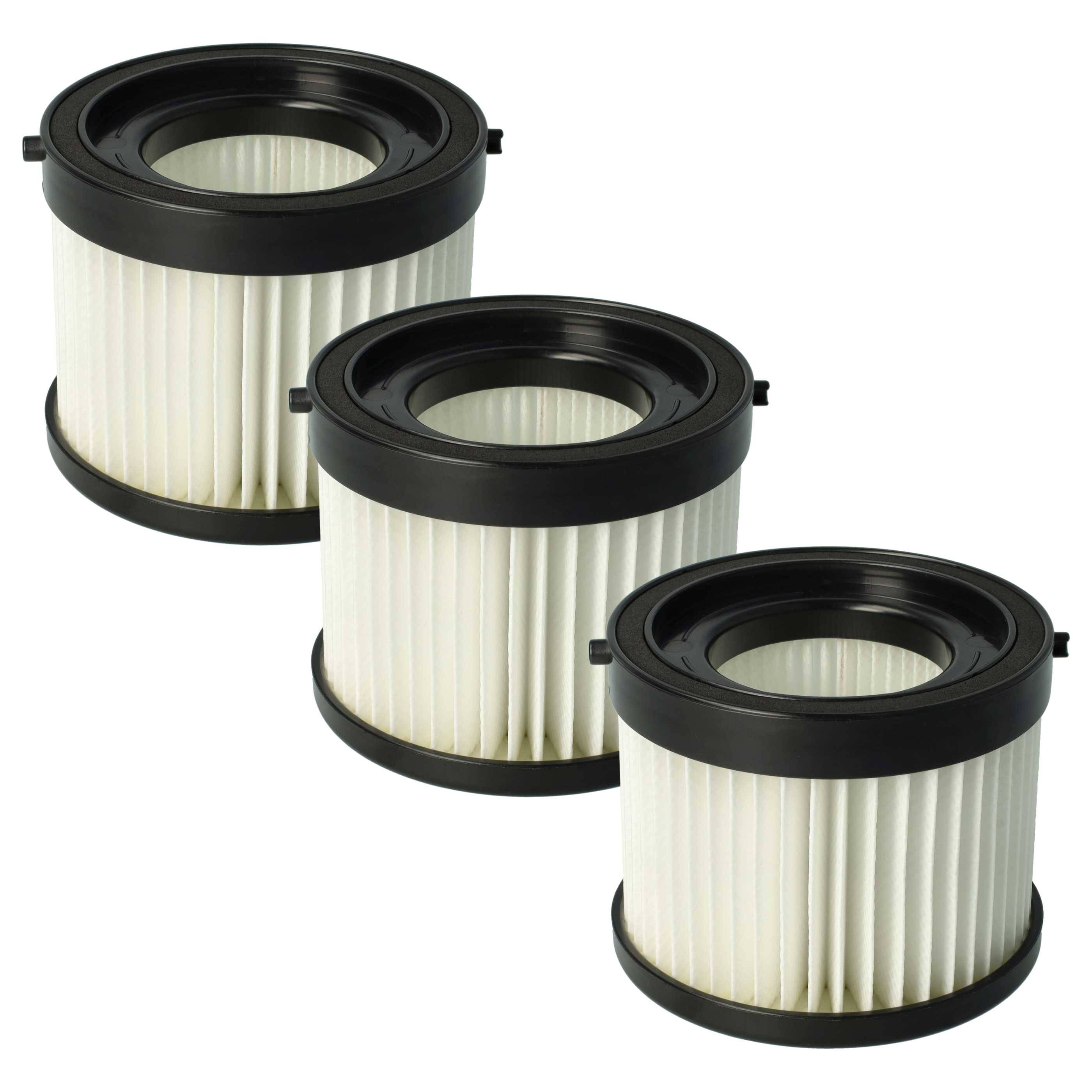 vhbw Filterset 3x Staubsaugerfilter kompatibel mit Milwaukee M18 CV-0 | M18 CV Staubsauger - HEPA Filter Allergiefilter-0