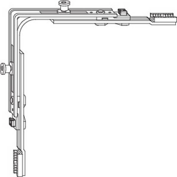 Roto NT Eckumlenkung Standard 2V VE10