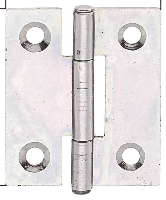 Scharnier H.31,5mm B.26mm S.0,75mm STA sdmverz.schmal GAH-0