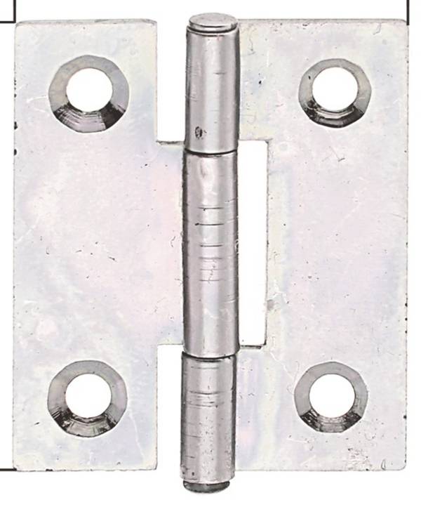 Scharnier H.31,5mm B.26mm S.0,75mm STA sdmverz.schmal GAH
