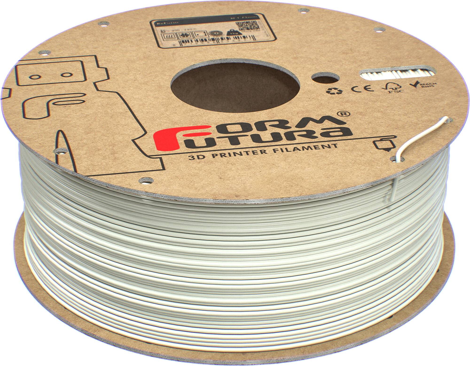 FormFutura ReForm - rApollo White, 1,75 mm / 1000 g-0