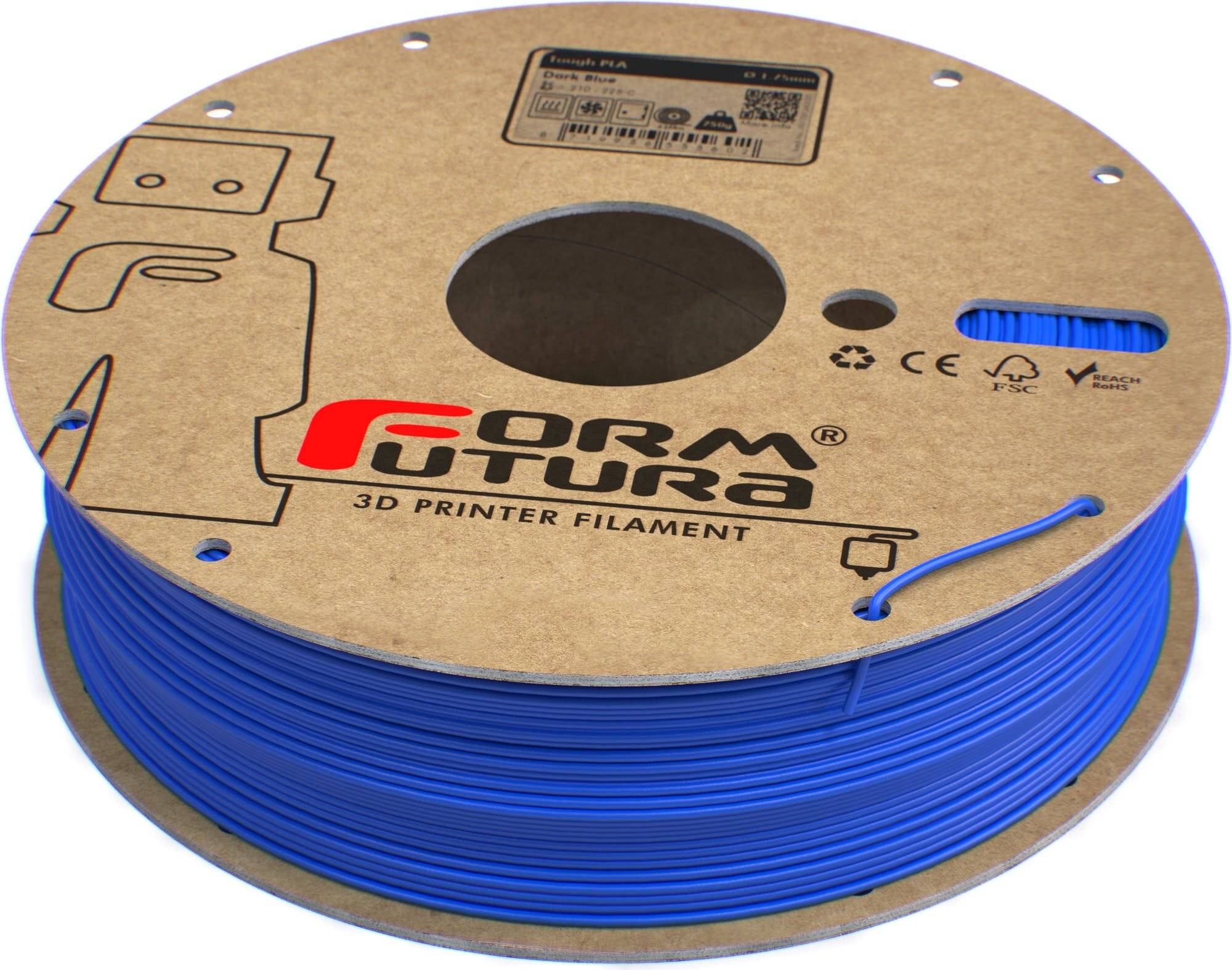FormFutura Tough PLA Dark Blue, 1,75 mm / 750 g-1