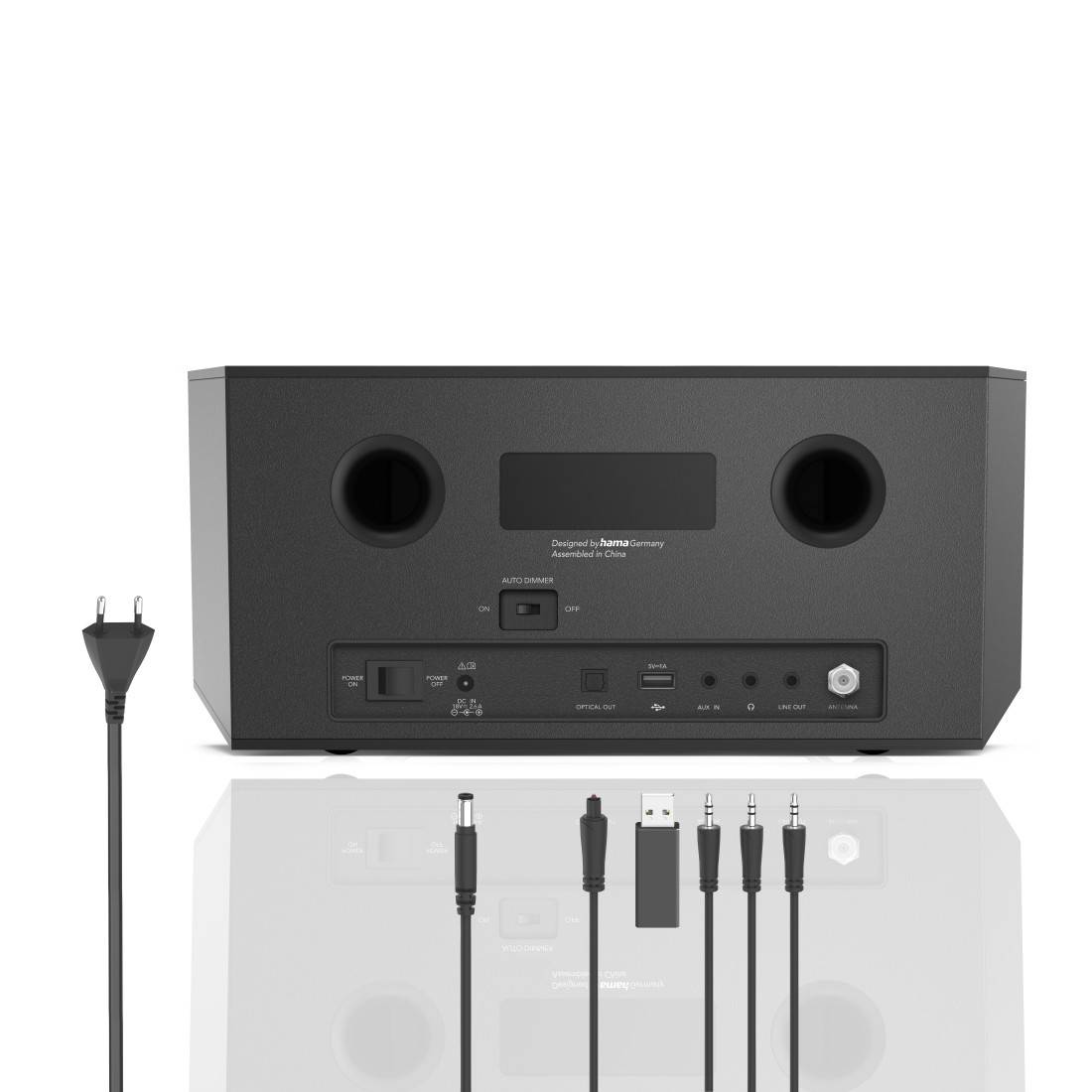 hama 00054250 Digitalradio "DIR3510SCBTX", DAB+/Internetradio/ CD/Bluetooth® RX/TX/App-1