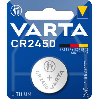 Varta Knopfzelle 3 V 560 mAh Lithium 5x24,5 mm Blister
