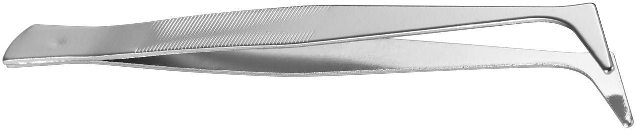 Fixpoint 77101 Pinzette für Präzision / Pinzettenset 4-teilig Spitzpinzette – Flachpinzette – Kreuzpinzette / Silber-5