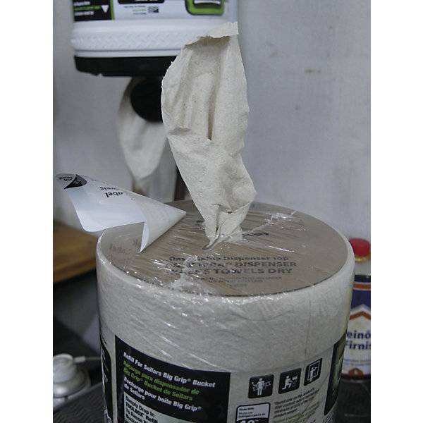 GreenX® Wischtuch-Rolle VE 6 Rollen recycelte Zellulose 250 mm x 60 m natur. RAW | Handel- und Beratungs GmbH-3