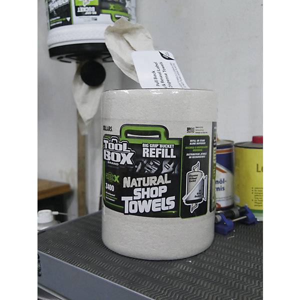 GreenX® Wischtuch-Rolle VE 6 Rollen recycelte Zellulose 250 mm x 60 m natur. RAW | Handel- und Beratungs GmbH-4