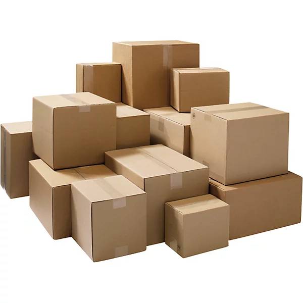 Wellpapp-Faltkarton Länge 300 bis 349 mm LxBxH 305 x 230 x 230 mm 1-wellig Palette mit VE 800 Stk. TAKKT-1