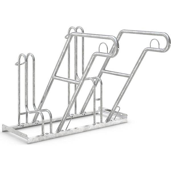 Anlehnparker Modell 4600 XBF einseitig 2 Einstellplätze. WSM Walter Solbach | Metallbau GmbH 11339949-0