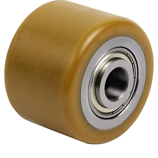 Gabelrolle Polyurethan Einbaulänge 64 mm Rollenbreite 60 mm Achs-Ø 20 mm. Wicke GmbH & CO. KG | Niederlassung-0