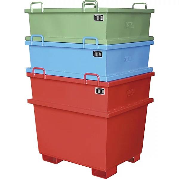 Universalcontainer Volumen 1 m³ mausgrau ab 2 Stk. TAKKT Industrial & Packaging GmbH 49021849-2
