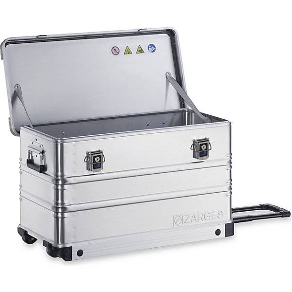 Zarges Kiste K 424 XC, Lagerbox, Alu Kiste - 99 Liter - 800 x 400 x 455 mm - Aluminiumkiste-4
