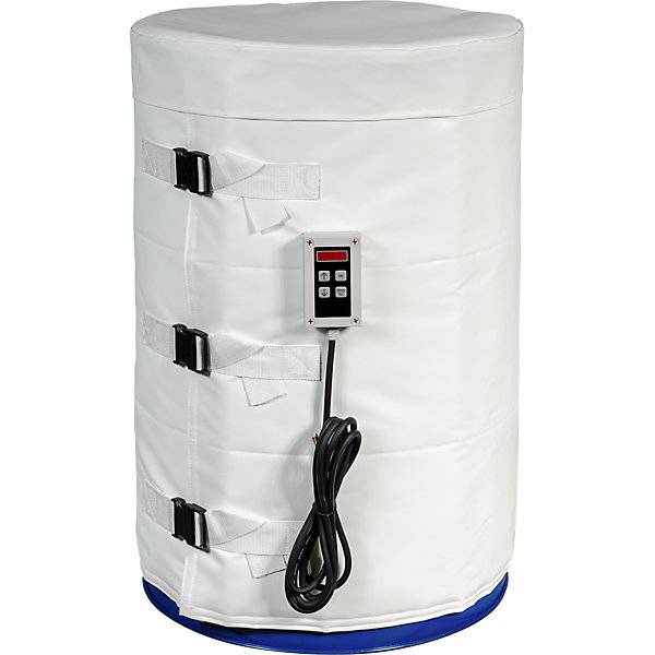 Fass-Isolierhaube für 200-l-Fässer Lebensmittel und Pharmazeutika weiß. Kuhlmann Electro-Heat A S-3