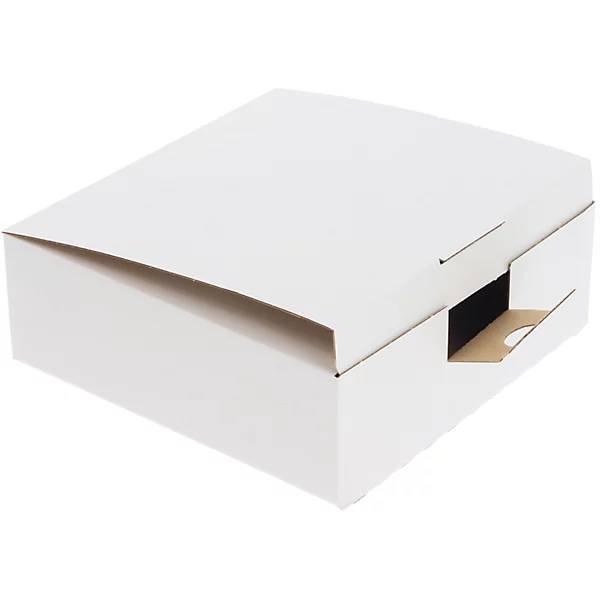 Blitzbox weiß Innenmaße 225 x 225 x 75 mm Palette mit VE 1900 Stk. TAKKT Industrial & Packaging GmbH 84417349-4
