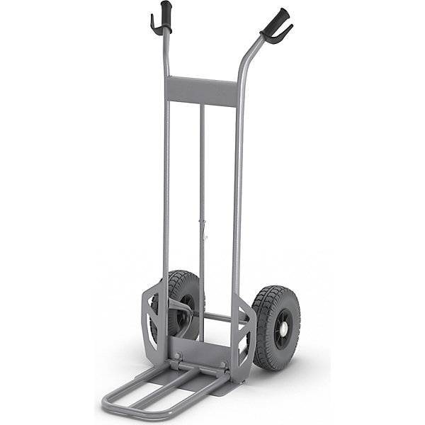 Profi-Sackkarre aus Stahl mit klappbarer Schaufel Tragfähigkeit 200 kg. MATADOR BV 45310149-0