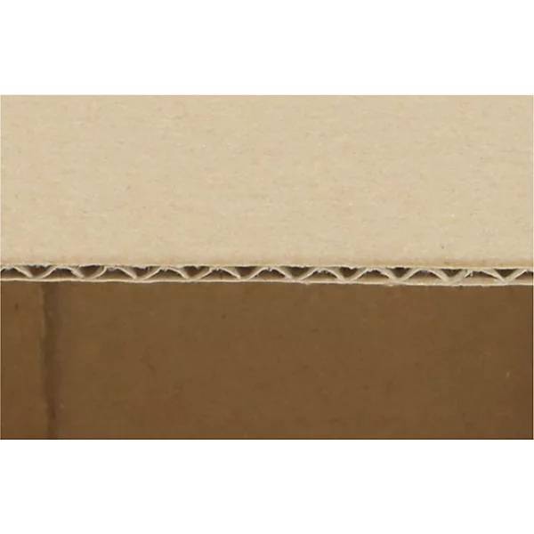 Stülpdeckelkarton zweiteilig Innenmaße 302 x 213 x 55 mm A4 braun Palette mit VE 2000 Stk. TAKKT Industrial &-1