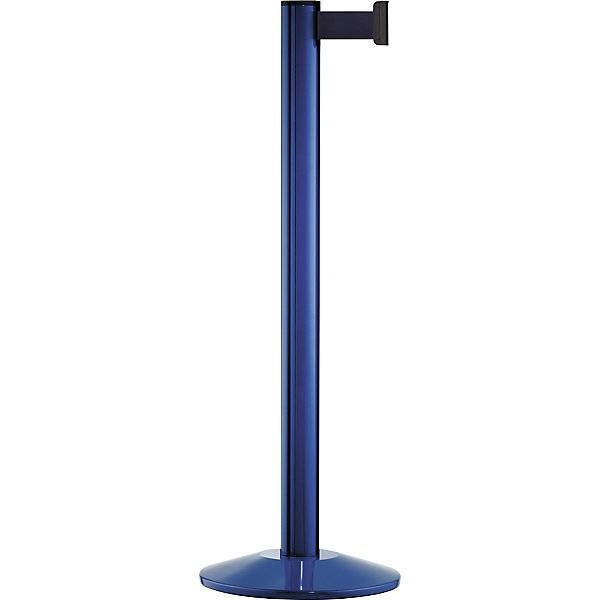 Gurtpfosten Beltrac EXTEND Aluminium Pfosten blau Gurt dunkelblau. VIA GUIDE GmbH 69225149-0