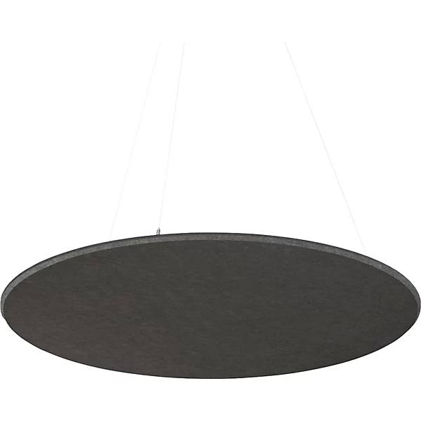 Akustik-Deckenplatte PET-Filz Ø 1200 mm runde Form dunkelgrau ab 5 Stk. TAKKT Industrial & Packaging GmbH-2