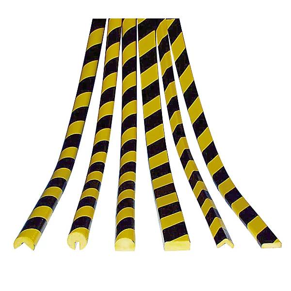 Knuffi® Eckenschutz Typ W 1-m-Stück schwarz / gelb. SHG PUR-Profile GmbH 53856649-2