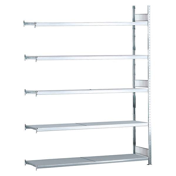Weitspannregal gesteckt HxBxT 3000 x 1500 x 500 mm Stahlböden Anbauregal. Gebr. Schulte GmbH & CO. KG-0