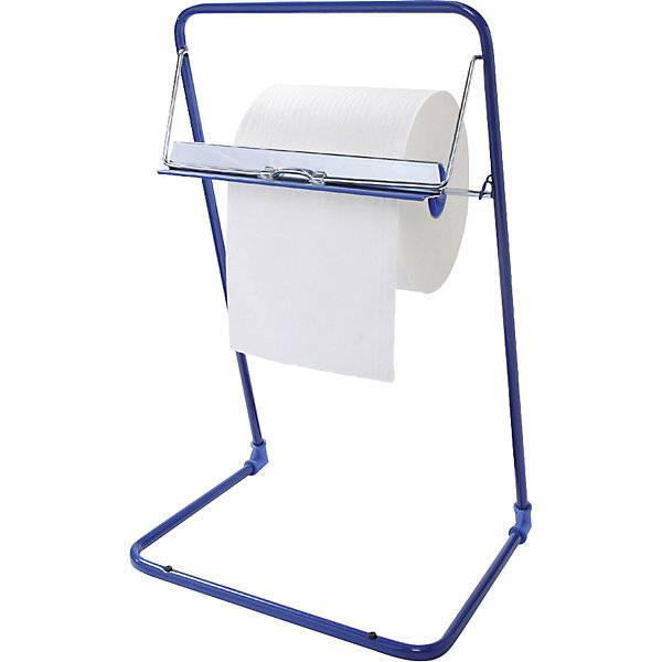 Bodenständer für Putz- und Wischrollen mit Abreißschiene blau. Plock GmbH 70093149