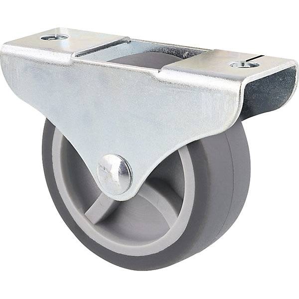 Möbel-Bockrolle Radbreite 19 mm VE 10 Stk Ø 50 mm Tragfähigkeit 50 kg. Wagner System GmbH 74874049-1