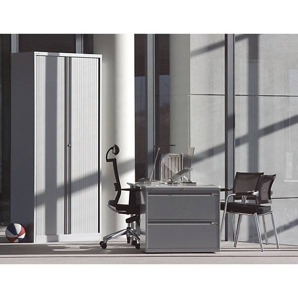 Hängeregistraturschrank 2-bahnig 3 Schübe DIN A4 tiefschwarz. TAKKT Industrial & Packaging GmbH 50629649-2