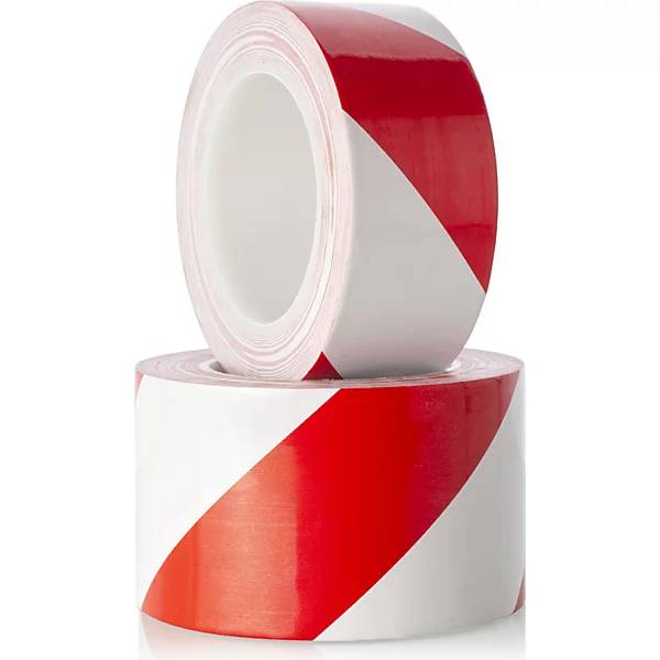 Bodenmarkierungsband extrastark Breite 50 mm Stärke 02 mm rot/weiß. Ampere Deutschland GmbH 56948549-1