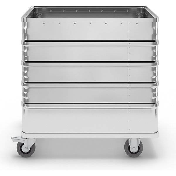 Alu-Kastenwagen Vollwand ohne Deckel Volumen 223 l. Gmoehling Transportgeraete | GmbH 12408449-3