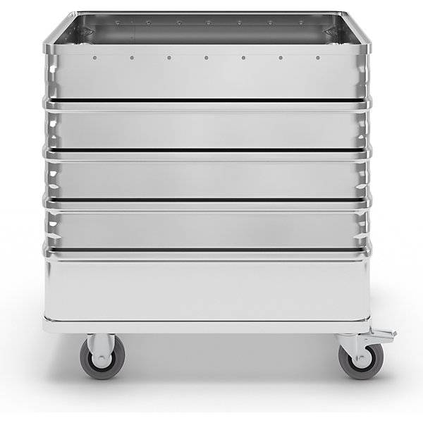 Alu-Kastenwagen Vollwand ohne Deckel Volumen 223 l. Gmoehling Transportgeraete | GmbH 12408449-4