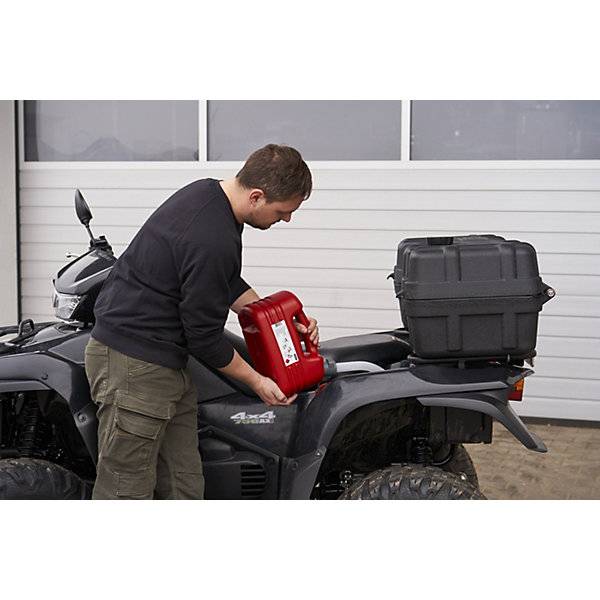 Kunststoff-Kraftstoffkanister flexibler Auslauf Volumen 5 l VE 5 Stk rot. PRESSOL Schmiergeräte GmbH 56136449-3