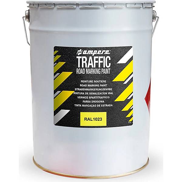 Straßenmarkierungsfarbe 5 kg Eimer gelb. Ampere Deutschland GmbH 56941549-1