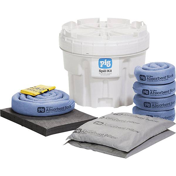 Notfall-Kit im 76-l-Sicherheitsfass Ausführung universal absorbiert 46 l. New Pig BV 74131349-0
