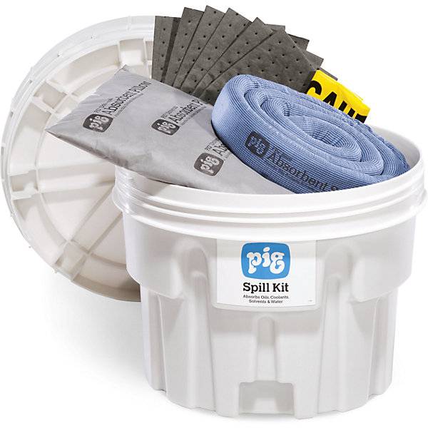 Notfall-Kit im 76-l-Sicherheitsfass Ausführung universal absorbiert 46 l. New Pig BV 74131349-2