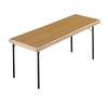 Klapptisch 4-Fuß-Gestell 1700 x 700 mm Gestell anthrazit Platte Buche-Dekor. 510543 49 Klappbarer Tisch