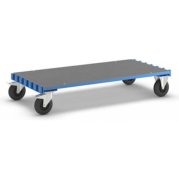 Platten-Transportwagen ohne Bügel Ladefläche 1600 x 800 mm Tragfähigkeit 500 kg Multiplex-Platte. TAKKT