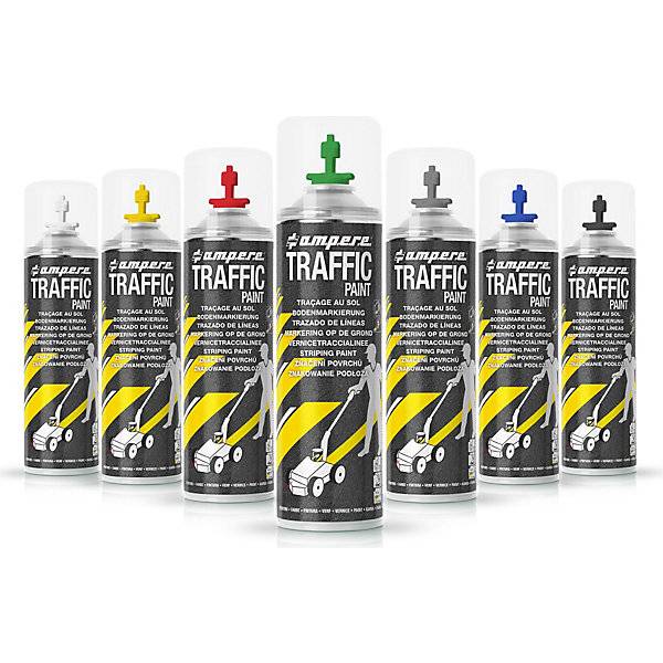 Markierfarbe Traffic Paint® Inhalt 500 ml VE 12 Dosen rot. Ampere Deutschland GmbH 56940449-3