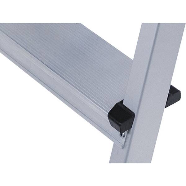 Profi-Stufenleiter eloxiert beidseitig begehbar 2 x 3 Stufen. Zarges GmbH 23576849-1