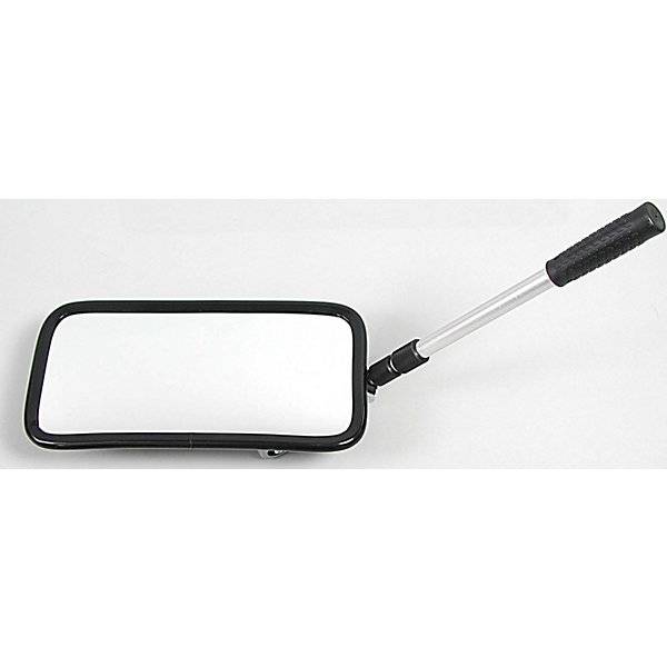 Inspektionsspiegel mit Teleskoparm rechteckig mit Rollenfüßen HxB 200 x 400 mm. Dancop International GmbH-3