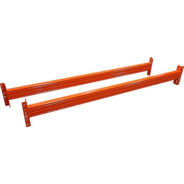 Auflageträger 1 Paar reinorange RAL 2004 Länge 2225 mm Profiltyp 120 / 50 x 15 mm. Gebr. Schulte GmbH & CO.