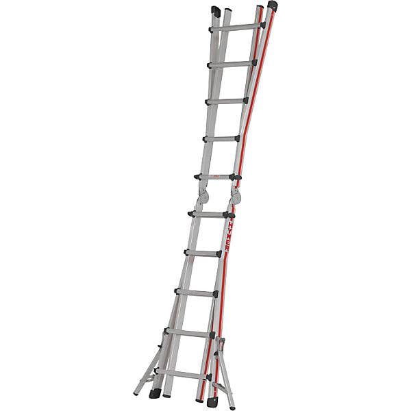 Teleskopleiter SC 40 mit ausklappbaren Auslegern 4 x 5 Sprossen. Hymer Leichtmetallbau | GmbH & CO.KG 49775749-4