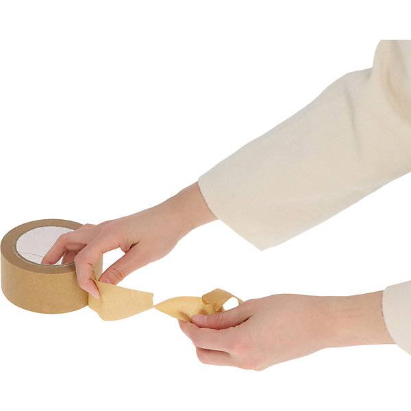 Papier-Packband tesa® 60408 VE 36 Rollen braun Bandbreite 50 mm. Tesa SE 81695749-3