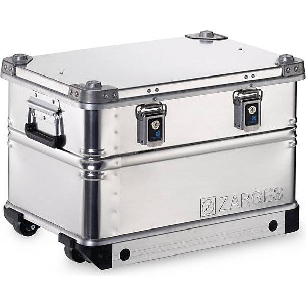 Zarges Kiste K 424 XC, Lagerbox, Alu Kiste - 60 Liter - 600 x 400 x 385 mm - Aluminiumkiste-4