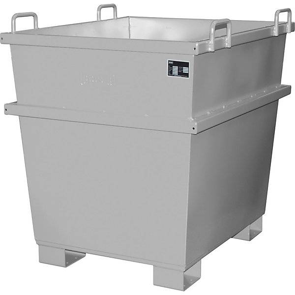 Universalcontainer Volumen 1 m³ mausgrau ab 2 Stk. TAKKT Industrial & Packaging GmbH 49021849-4