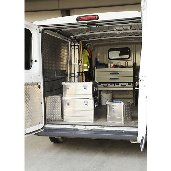 Aluminiumbehälter Industry Inhalt 92 l Außen-LxBxH 780 x 385 x 367 mm. TAKKT Industrial & Packaging GmbH-1